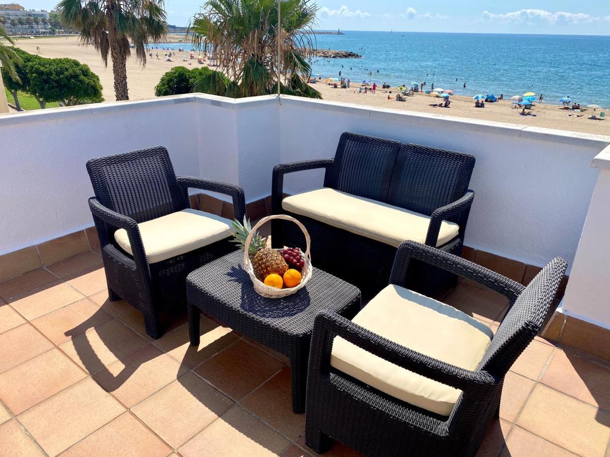 Casa Comoda Delante De La Playa Con Vista Al Mar กัมบริลส์ ภายนอก รูปภาพ